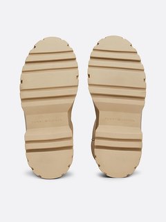 Real Shearling sněhule Béžová, Hnědá barva Ženy