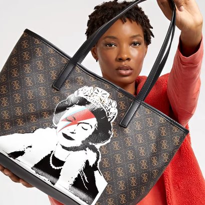 GUESS x BRANDALISED graffity by BANKSY