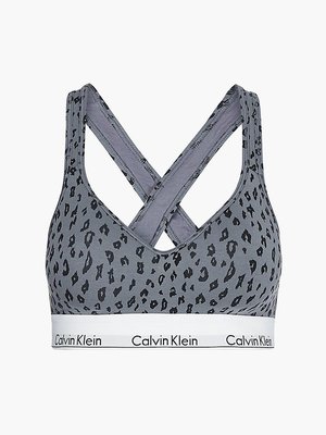 Calvin Klein Underwear – Bralette podprsenka, Černá, Šedá barva