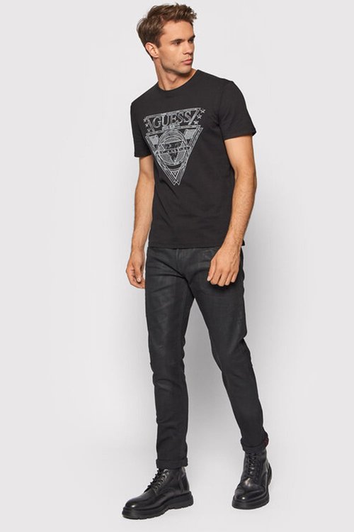 Luxusní Outline triko, Navy barva, XS, S, M, XL