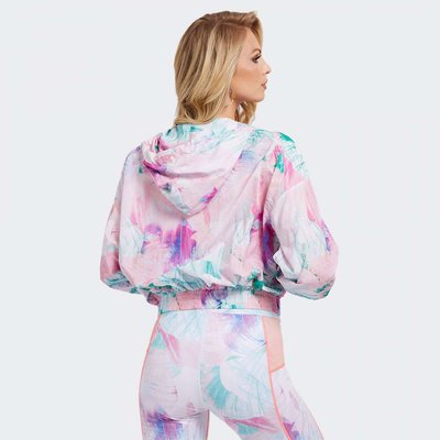 Carlie bunda – Guess, Multi, Oranžová, Růžová, Zelená barva Ženy