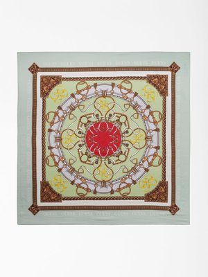 Módní Kefiah šála, Tyrkysová barva, 2022