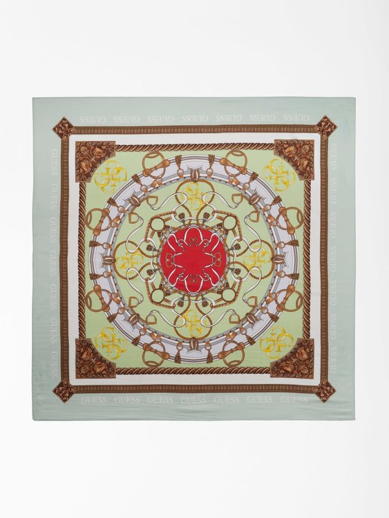 Módní Kefiah šála, Tyrkysová barva, 2022