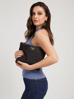 Módní Eco gemma crossbody, Černá barva, 2022 1