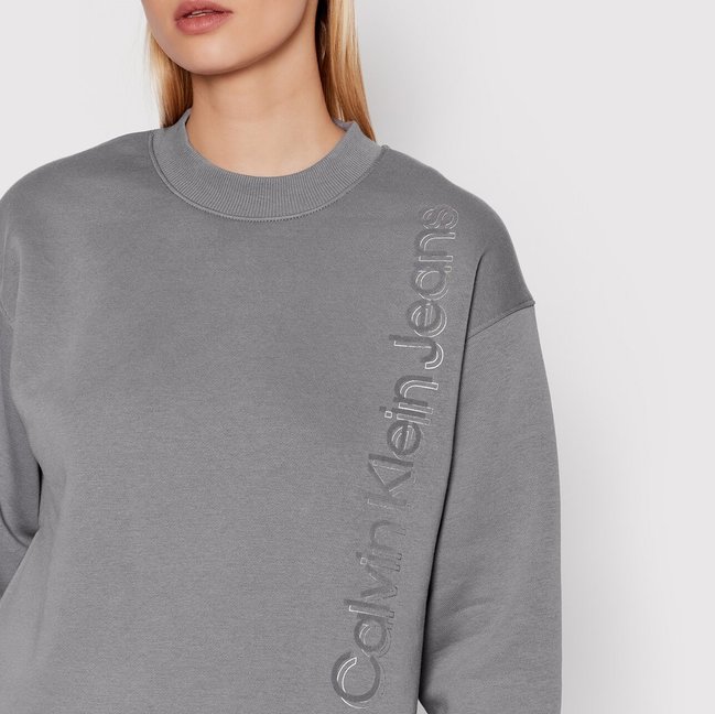 Luxusní Institutional mikina, Šedá barva, XS, S, M, L