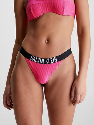 Intense Power plavky - Spodní díl – Calvin Klein Swimwear, Růžová barva Ženy