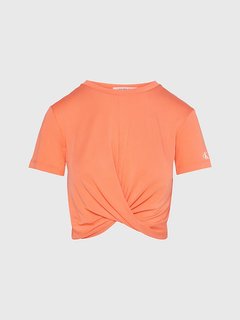 Twisted triko Oranžová barva Ženy