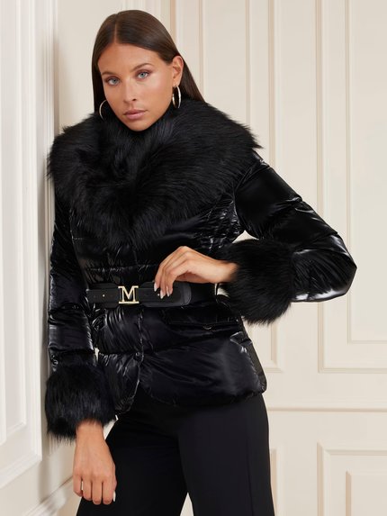 Módní Nausicaa bunda, Černá barva, 2023