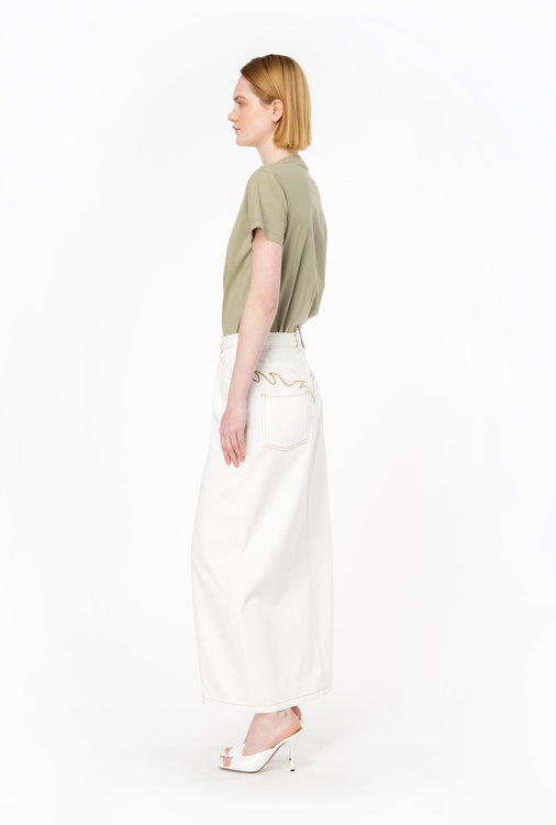 Módní Quentin triko, Zelená barva, 2024