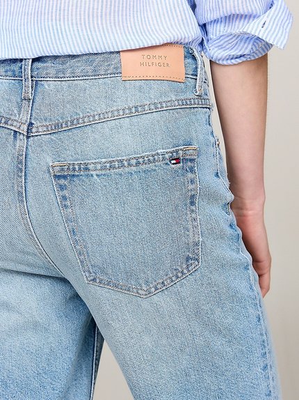 Módní Denim Slim šortky, Modrá barva, 2024