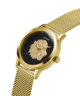 Monarch hodinky Černá, Zlatá barva Muži