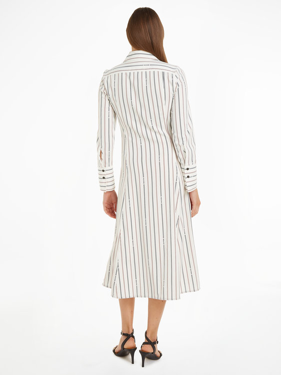 WW0WW42317-03L šaty l/s – Tommy Hilfiger Ženy