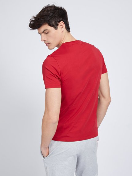 Módní Triko, Červená barva, 2021