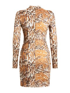 Luxusní Hudson šaty, Hnědá barva, 38, 40, 42