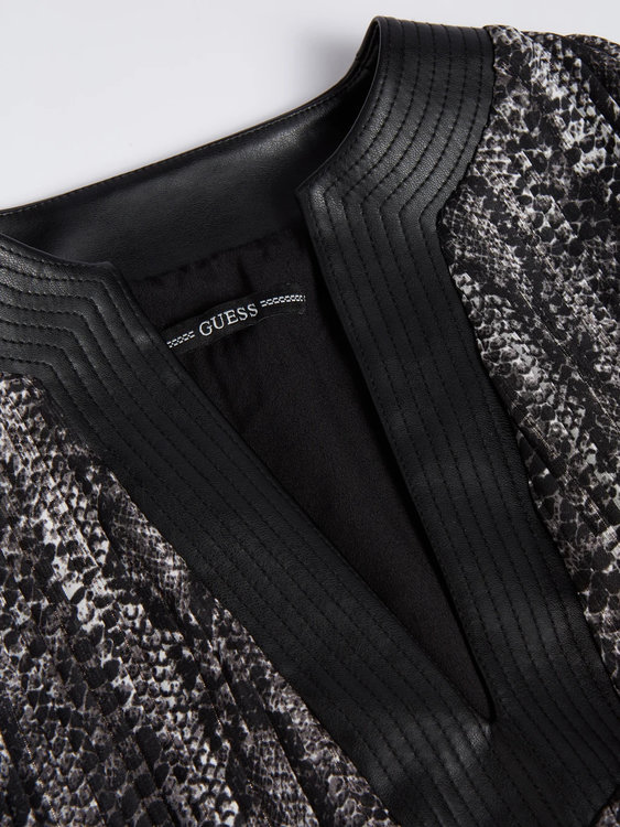 Dana šaty Černá, Šedá barva Ženy 1