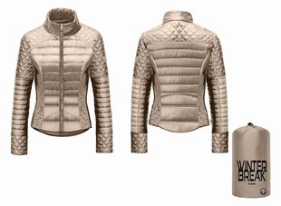 Guess, Béžová barva Orsola lehká bunda 2