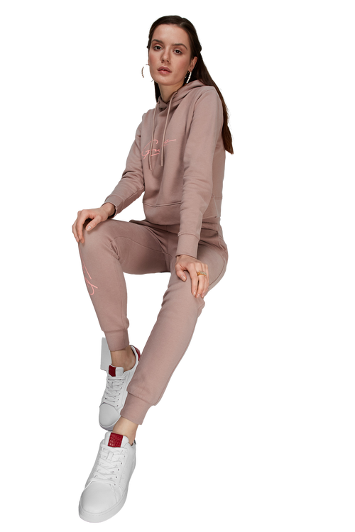 Luxusní Dottie mikina, Růžová barva, XS, S, M