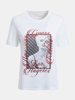 Bellavita triko – Guess, Bílá barva Ženy 1
