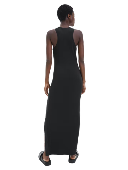 Modal šaty – Calvin Klein, Černá barva Ženy