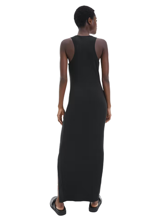 Modal šaty – Calvin Klein, Černá barva Ženy