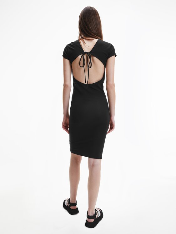 J20J219076-BEH šaty s/s – Calvin Klein Jeans Ženy