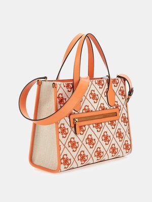 Silvana kabelka – GUESS, Oranžová barva Ženy