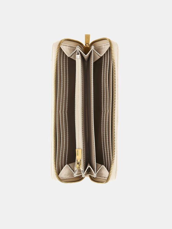 Módní Lovide peněženka, Krémová barva, 2023