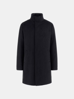 Urban kabát Černá barva Muži