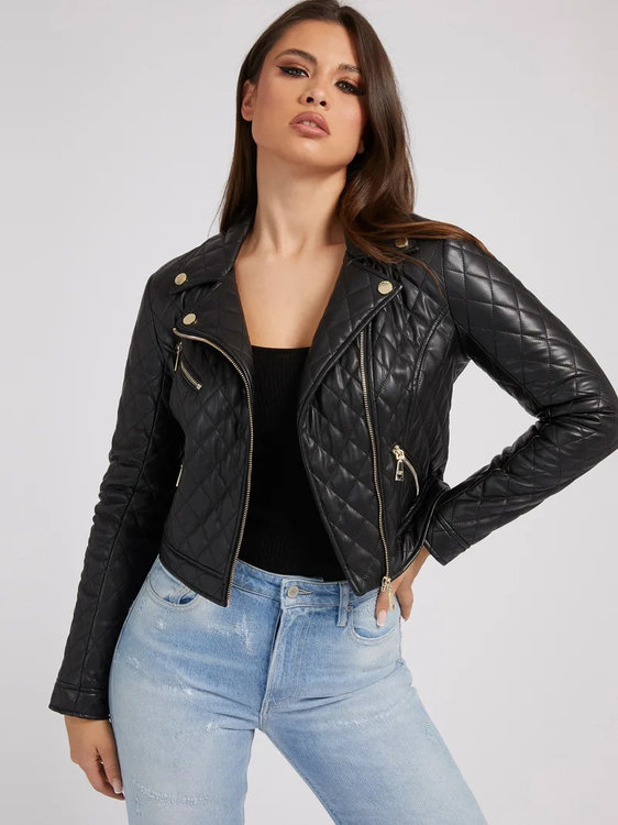 Venom bunda – Guess, Černá barva Ženy