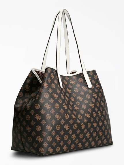 Módní Vikky tote kabelka, Hnědá barva, 2022