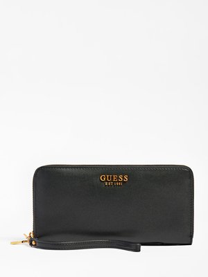 GUESS – Laurel Maxi peněženka, Černá barva