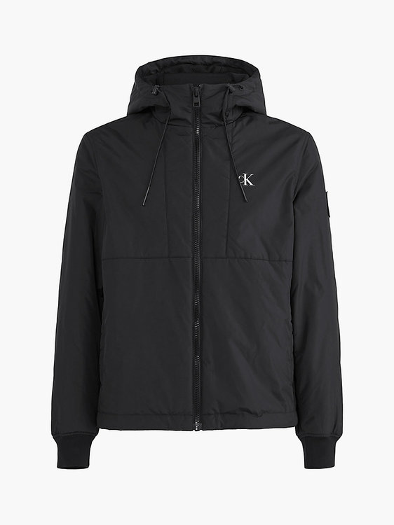 Padded bunda Černá barva Muži