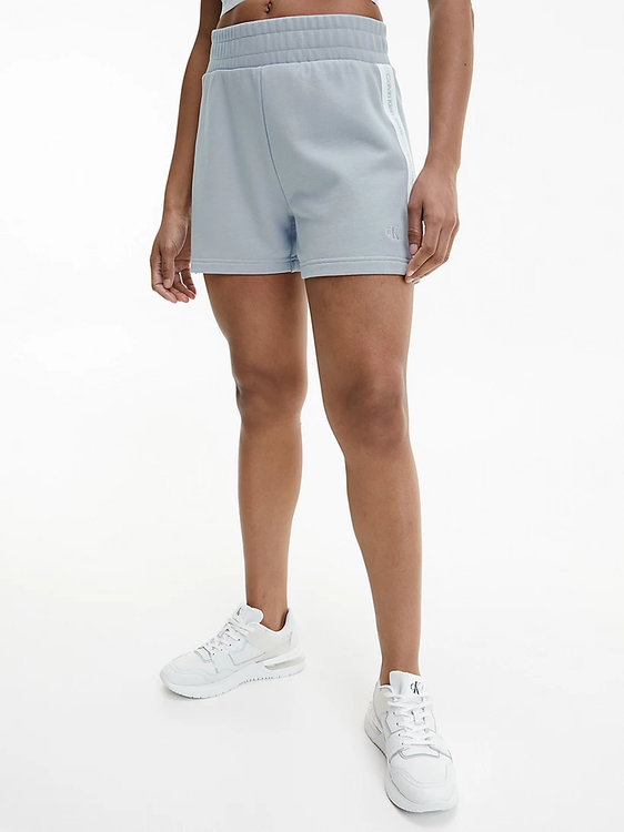 Luxusní Side logo šortky, Modrá barva, XS, S, M, L