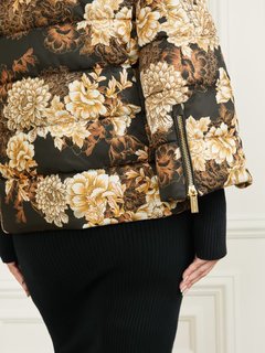 Sharon bunda Černá, Hnědá barva Ženy