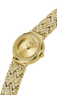 Luxusní Treasure hodinky, Zlatá barva, UNI
