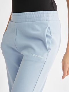 Luxusní Micro Logo tepláky, Modrá barva, M