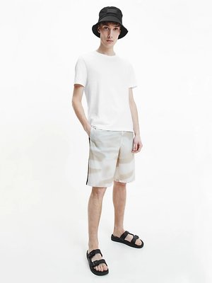 Smooth triko – Calvin Klein, Bílá barva Muži