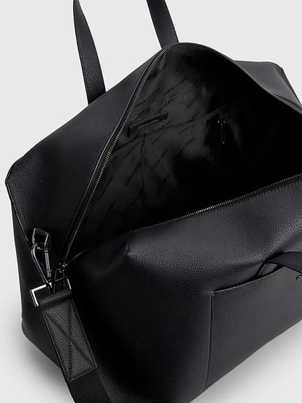 Módní Diagonal cestovní taška, Černá barva, 2023