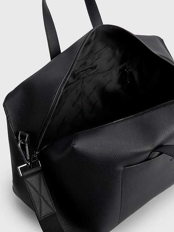 Módní Diagonal cestovní taška, Černá barva, 2023