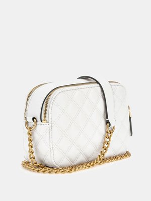 Giully Camera crossbody – GUESS, Bílá barva Ženy