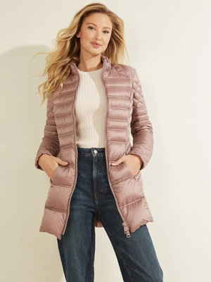 Módní Natasha bunda, Růžová barva, 2022