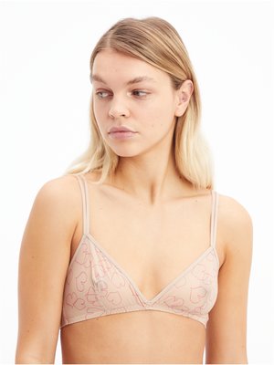 Luxusní 000QF7022E-63O podprsenka UNLINED TRIANGLE, S, M, L