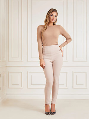 Luxusní Flora svetr, Béžová barva, XS, S, M, L