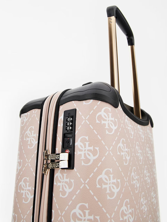 Módní Berta kufr, Růžová barva, 2023