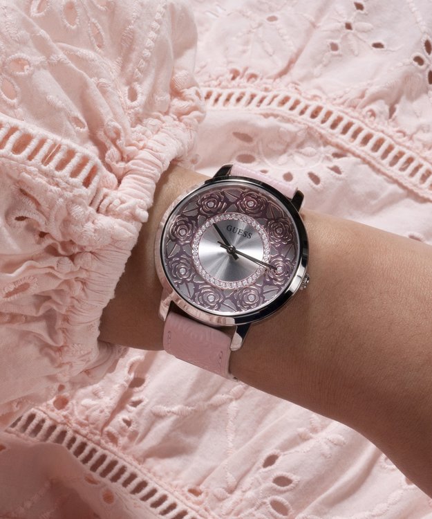 GW0529L1-Silver Tone HODINKY – GUESS Ženy 1