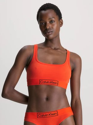 Modern Cotton podprsenka – Calvin Klein Underwear, Oranžová barva Ženy