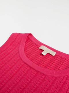 Luxusní Milana svetrový top, Růžová barva, XS, S, M