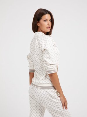 Aggie mikina – GUESS, Bílá barva Ženy