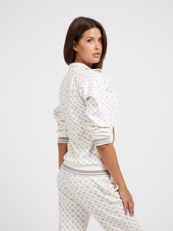 Aggie mikina – GUESS, Bílá barva Ženy