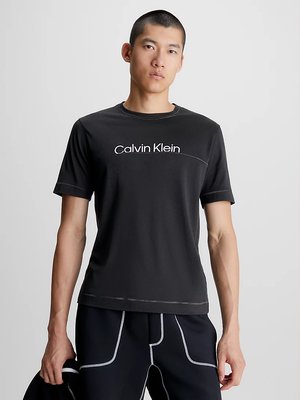 Calvin Klein Performance – Gym triko, Černá barva
